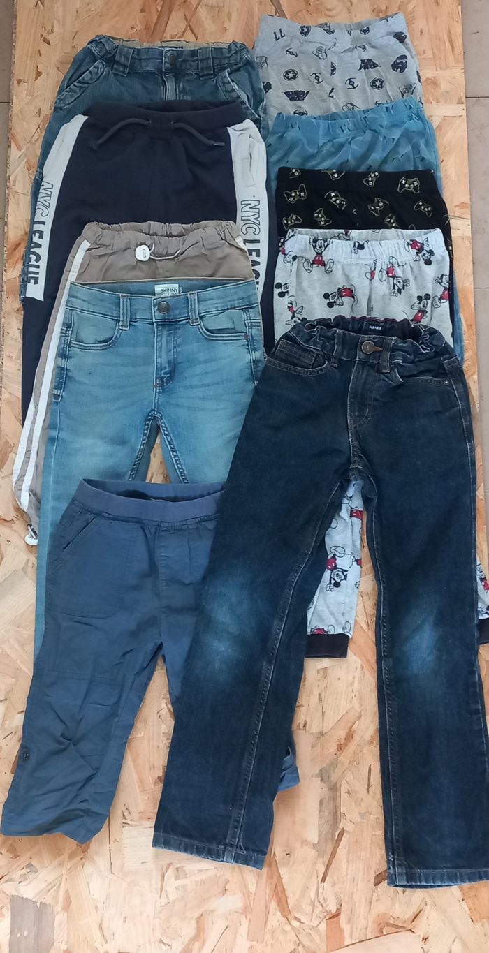 Lot de 10 Pantalon Taille 3/6 ans