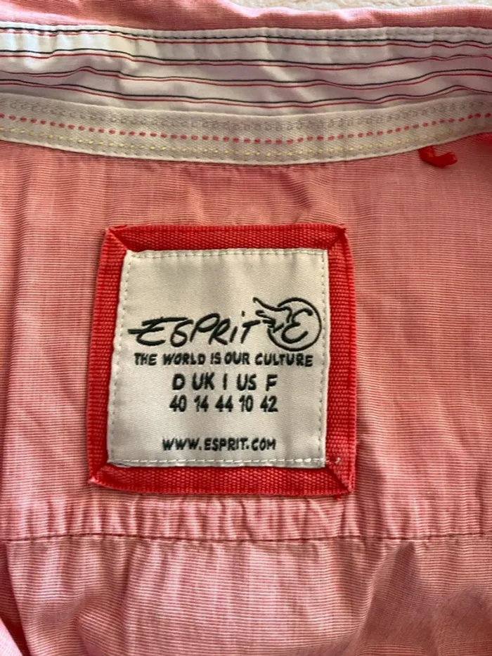 Jolie chemise rose Esprit - photo numéro 5