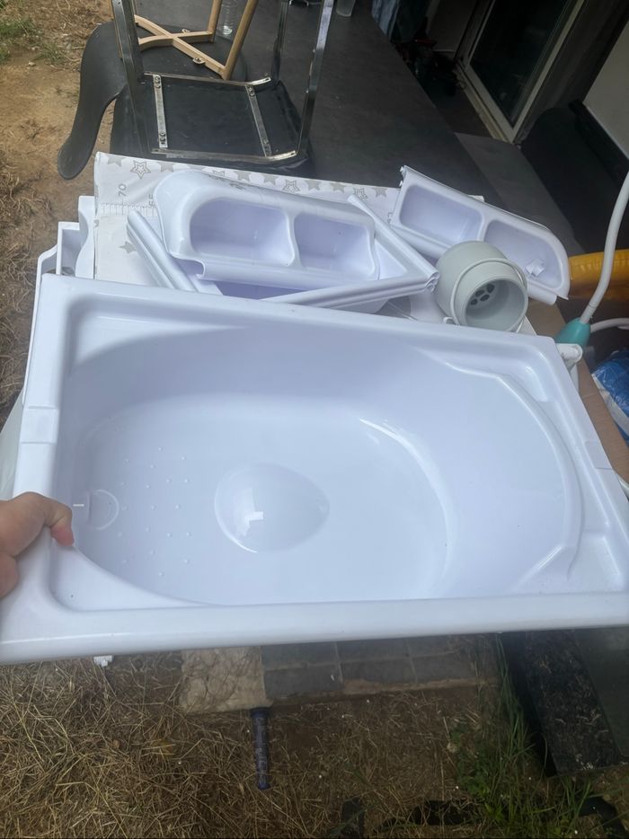 Baignoire sur pied - photo numéro 4