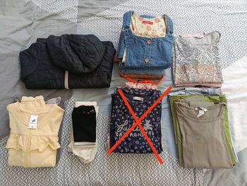 Lot de vêtements fille 10 ans