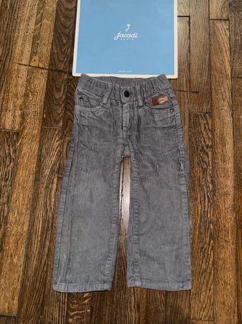 Pantalon velours Jacadi 2 ans