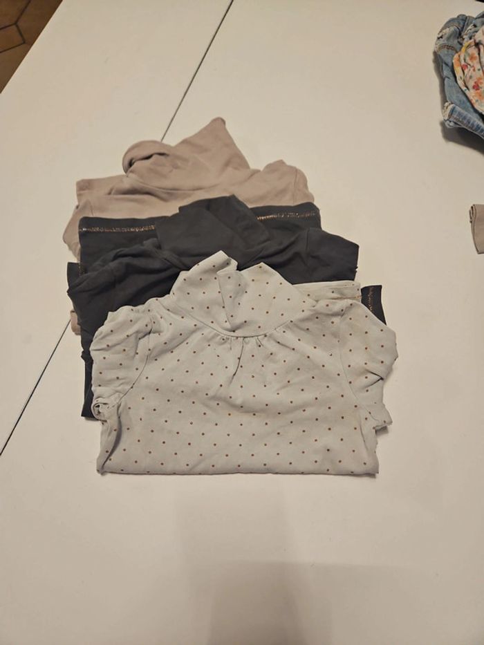 Sous pulls col roulé