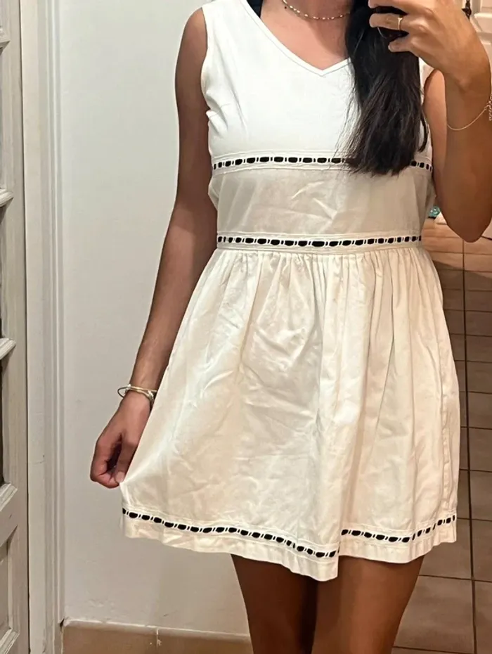 Superbe robe neuve vintage chic parisienne - taille XS - ankorel