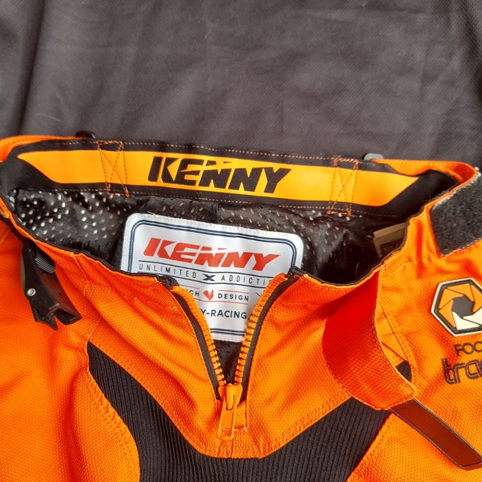 Ensemble motocross Kenny – Orange/Noir - photo numéro 4