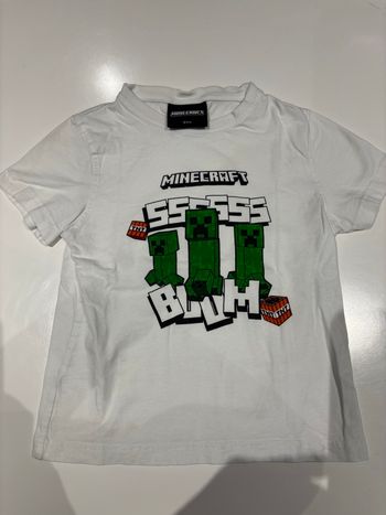 T-shirt Minecraft manches courtes