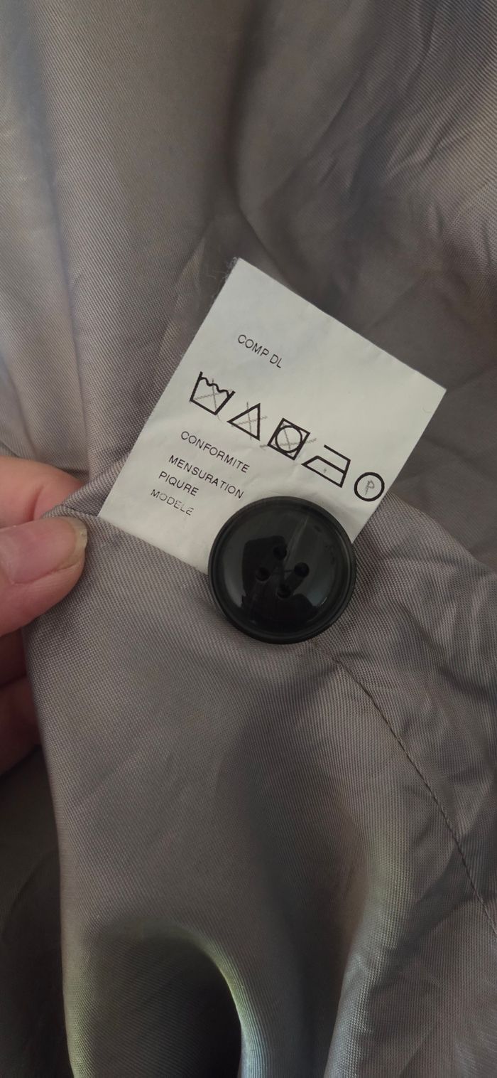 Manteau Lener Cordier laine – coupe cintrée élégante – fabrication française – taille 38 - photo numéro 6