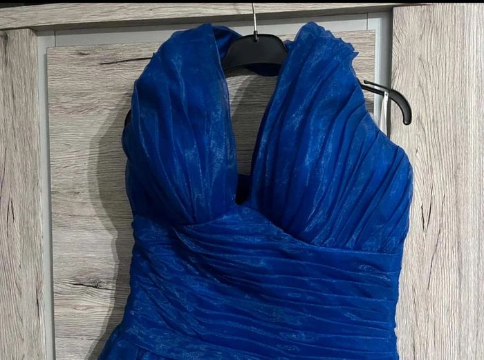 Robe  de  cérémonie  mariage  bleu roi M  38  femme - photo numéro 4