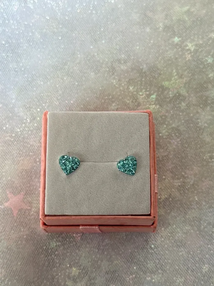 Boucles d’oreilles bleu
