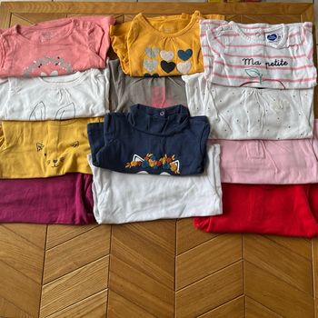 Lot tee-shirt manches longues