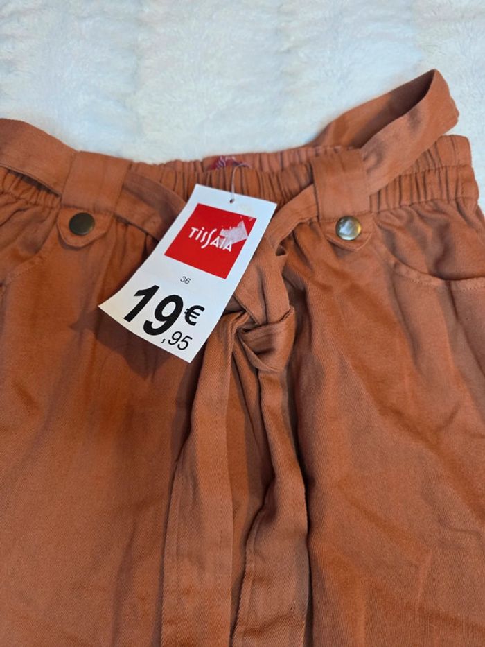 Jupe femme terracota - photo numéro 2