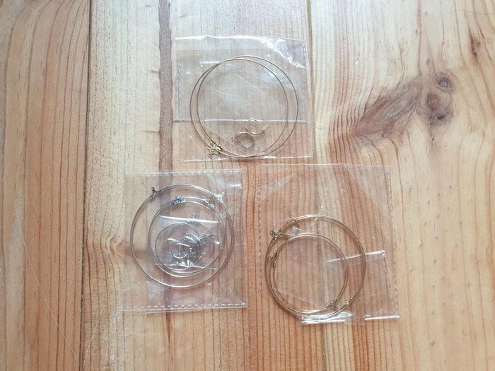 Boucles d'oreilles à créer