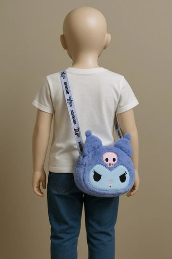 Sac bandoulière Kuromi violet