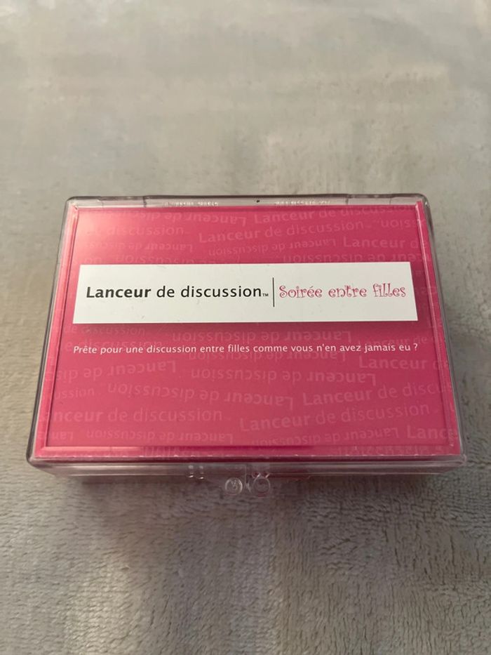 Lanceur de discussion soirée, fille jeux - photo numéro 2
