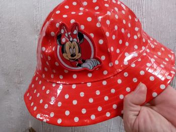Bob de pluie à pois Minnie