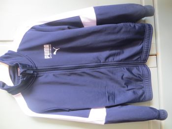 Veste sport gilet zippé puma 10 ans