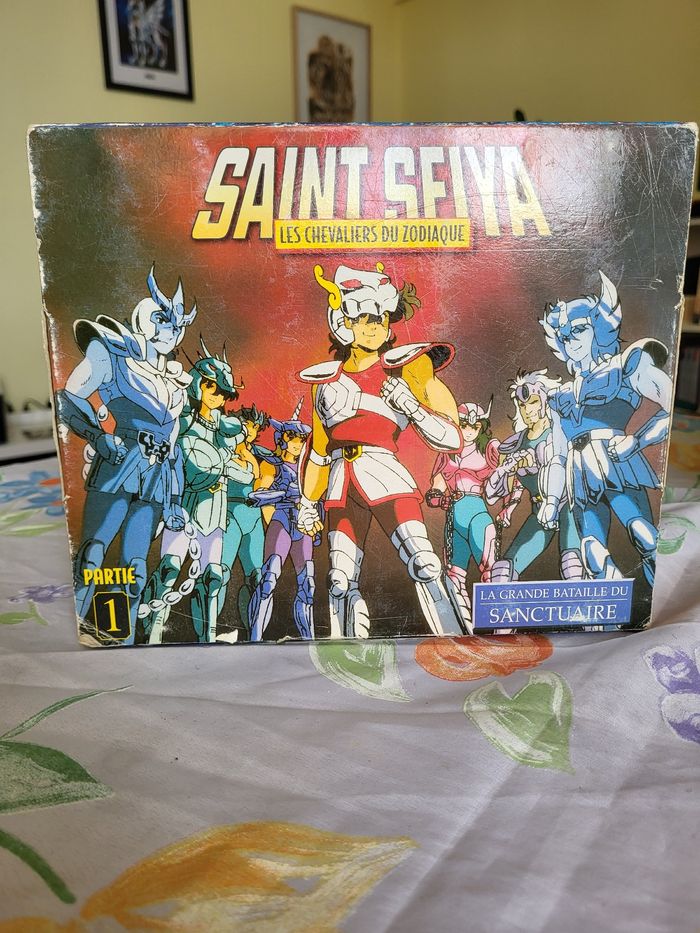 Cassettes vhs chevaliers du zodiaque - photo numéro 4