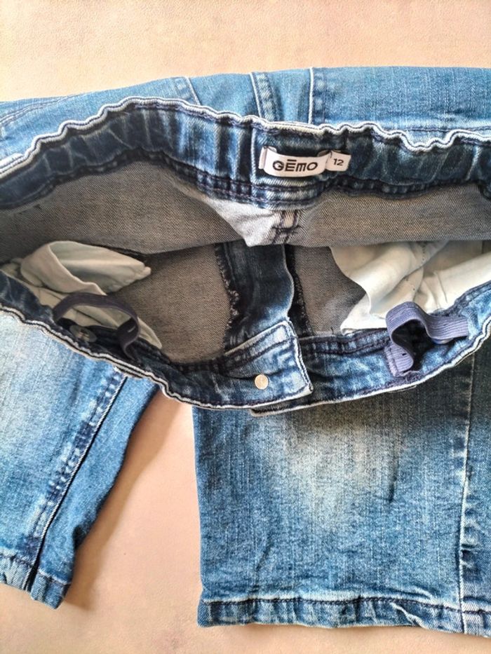 Short en jean garçon – GÉMO taille 12 ans - photo numéro 4