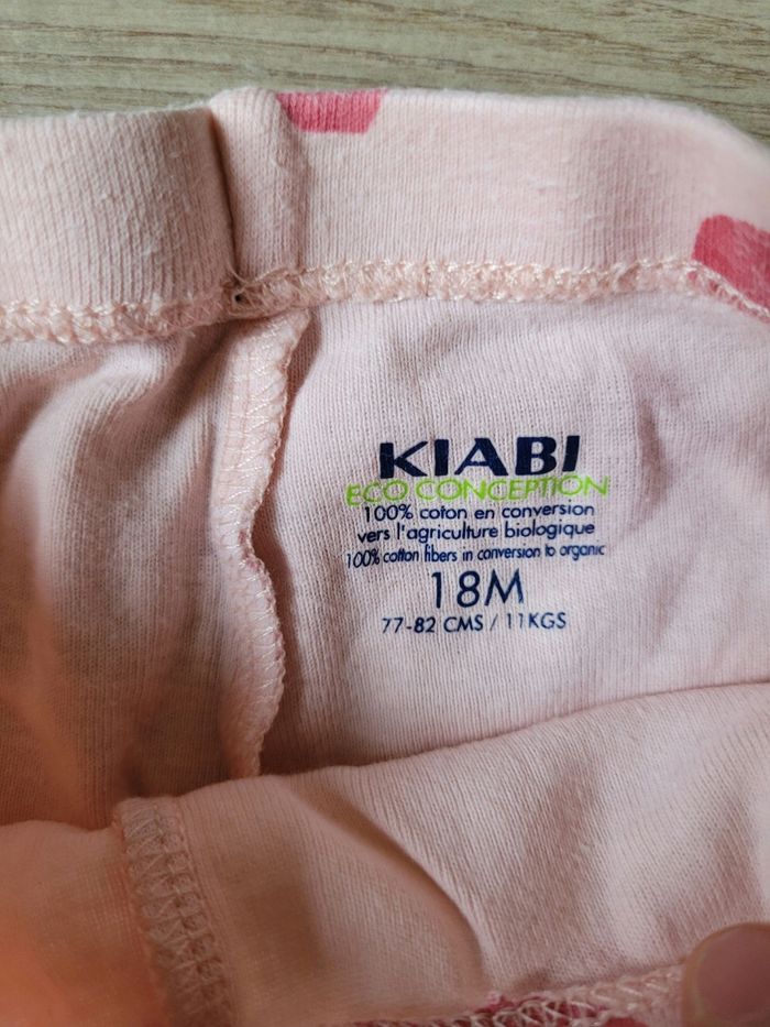 Pyjama motifs cœurs taille 18 mois - photo numéro 6