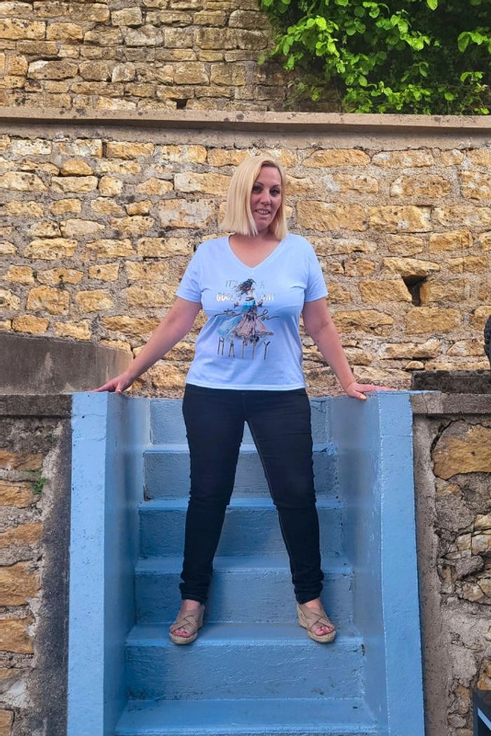Tee shirt imprimé tendance été 2025 TU neuf - photo numéro 5