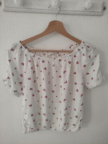 Jolie blouse à fleurs