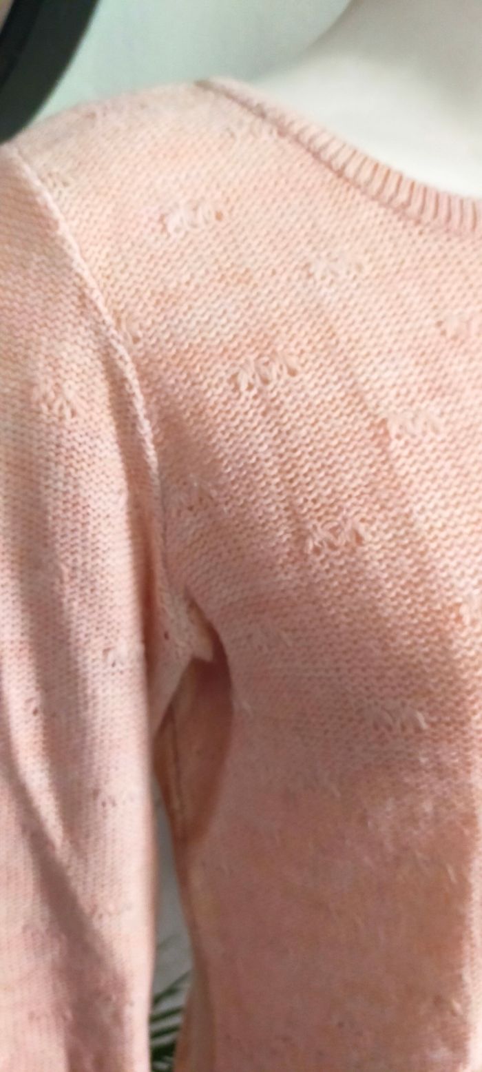 Pull  fendu avec voile - photo numéro 2