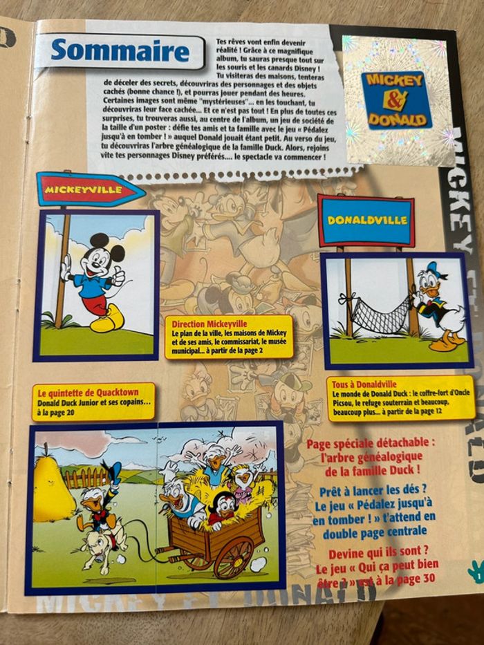 Panini - Album complet stickers autocollants Walt Disney Le Monde de Mickey et Donald - photo numéro 4