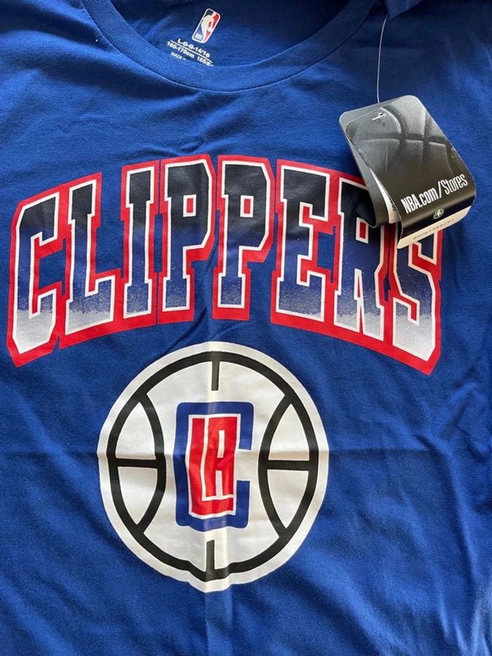 T-shirt bleu Clippers - photo numéro 5
