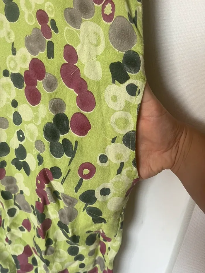 Robe verte à motifs - photo numéro 8