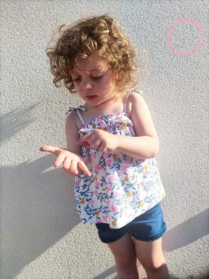 2 ans ensemble été teeshirt Tape à l'oeil et short Vertbaudet 86 cm