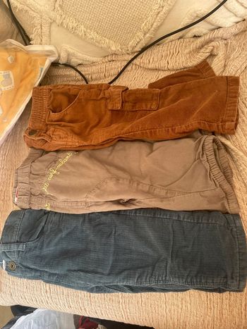Lot pantalon 12 mois