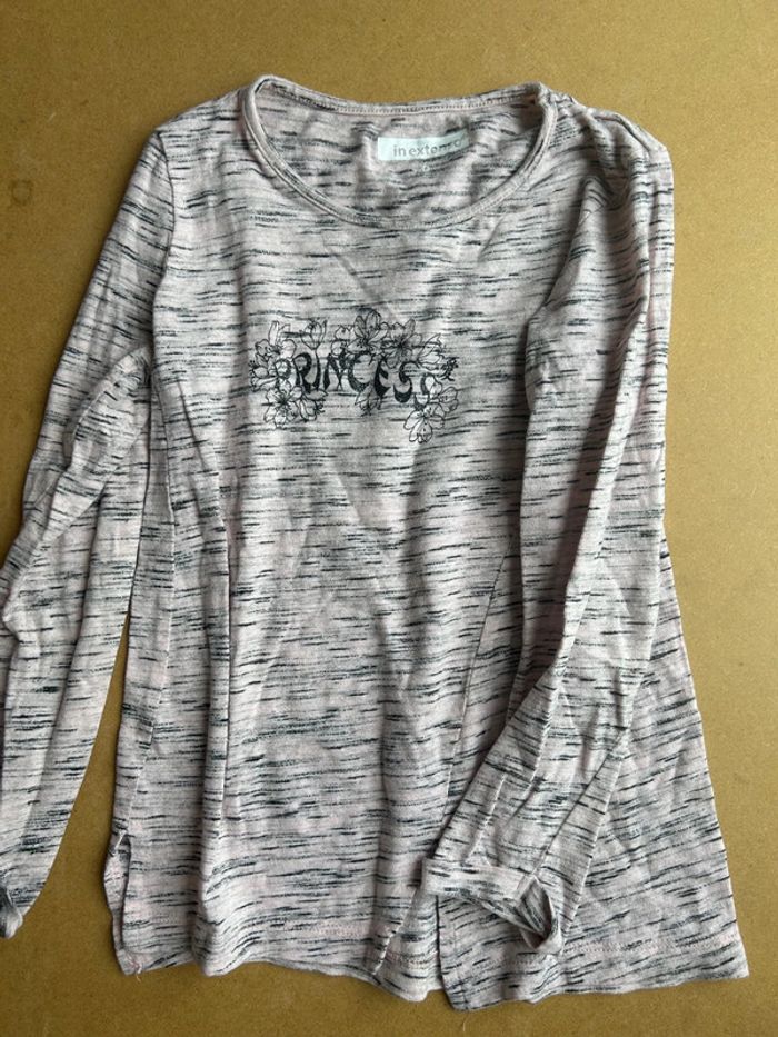 T shirt manches longues fille 6 ans