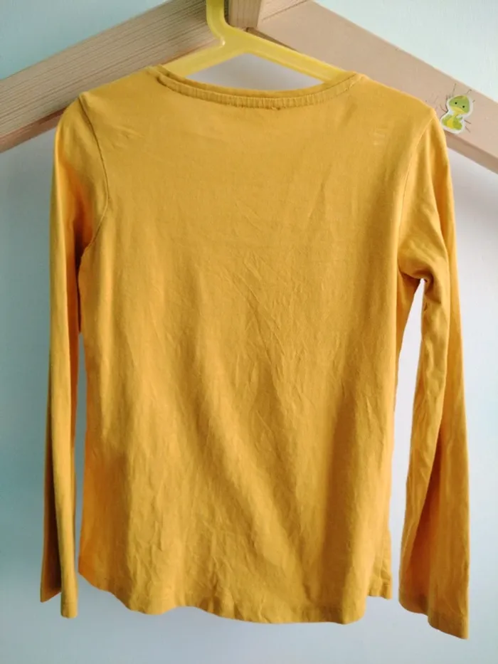 T-shirt manches longues chat'lut DPAM 8 ans - photo numéro 3