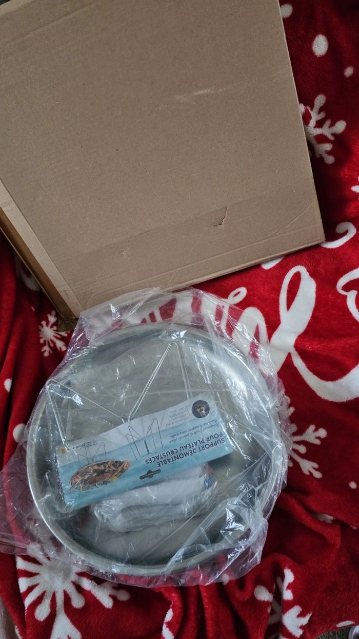 Service plateau fruits de mer – Neuf scellé – Orfèvrerie de la Tour - photo numéro 4