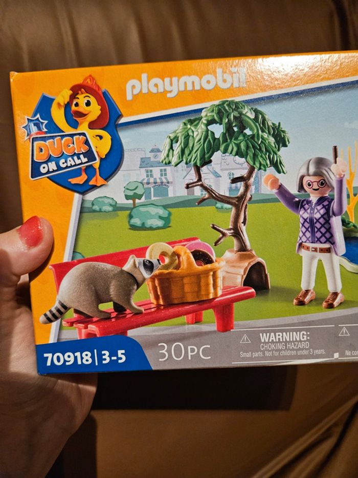 Playmobil policière Duck on call neuf jamais ouvert - photo numéro 2