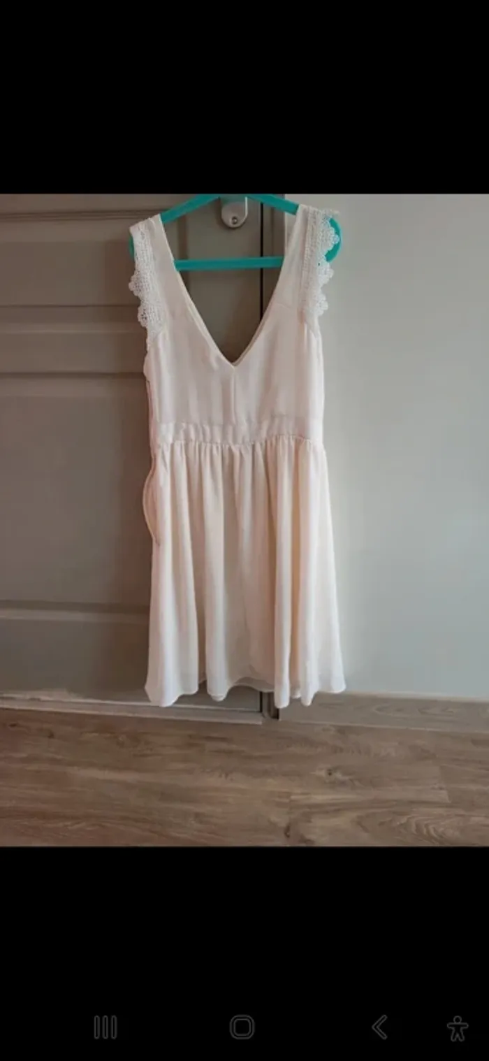 Robe rose poudrée T XS/34 - photo numéro 2