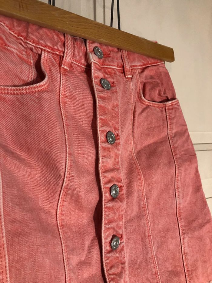 Jupe en jean rose Pimkie - photo numéro 2