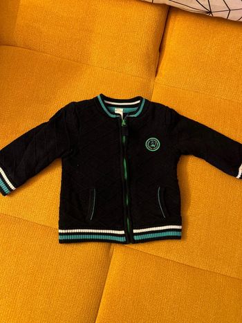 Gilet zippé 6 mois