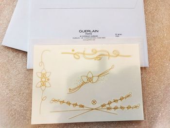 Tattoos Bijoux de Peau "Guerlain"