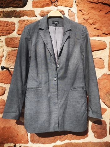 Veste blazer grise Etam