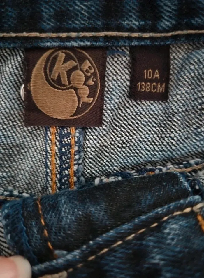 Jeans bleu brut Kiabi 10 ans - photo numéro 5