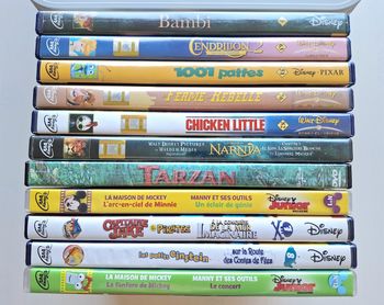 Lot de dvd Disney 