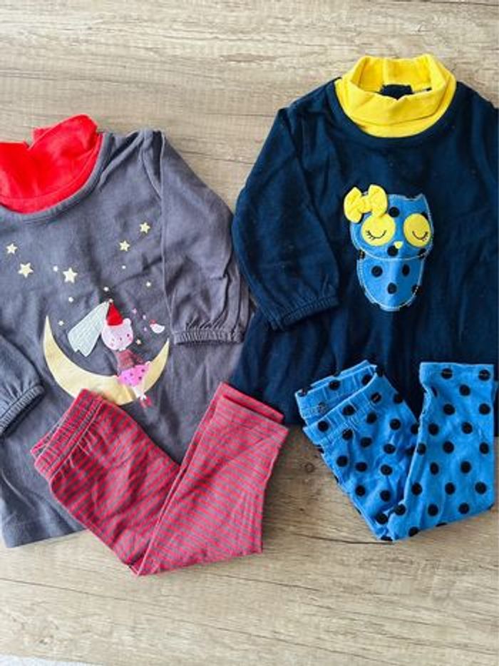 Lot de 2 ensembles fille 3 mois