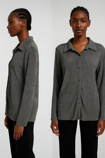 Chemise froissé lisse