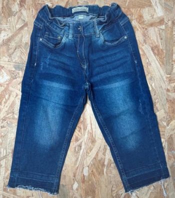 Pantacourt real denim 9/10 ans