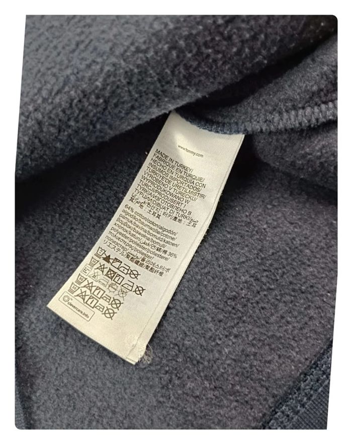 Veste a capuche Tommy Hilfiger bleu marine L - photo numéro 5