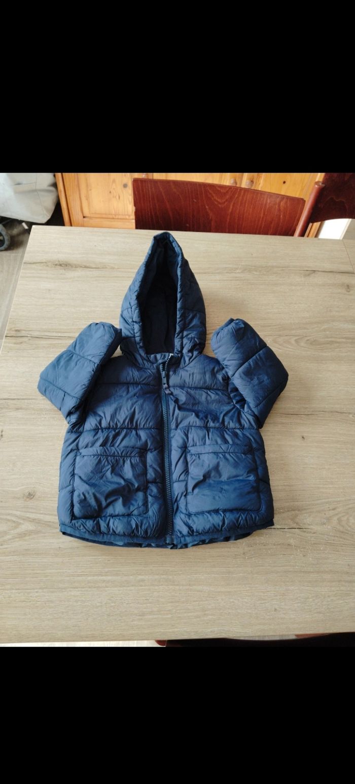 Doudoune bleue 24 mois Tape à l'oeil