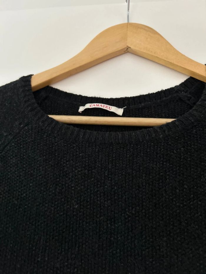 Robe pull gris foncé - photo numéro 4