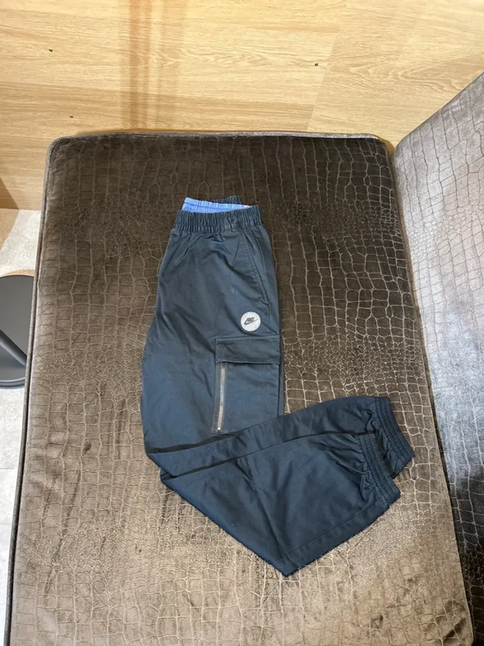Pantalon cargo Nike S homme bleu marine excellent état !!