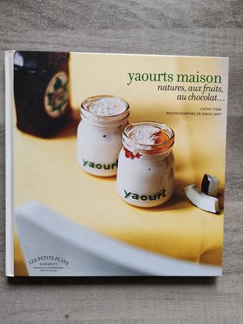 Livre recette yaourt maison