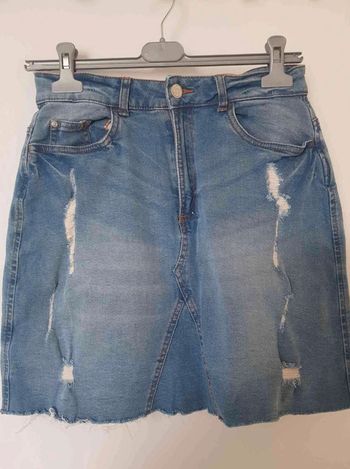 Jupe  en  jean taille 38